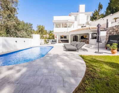 ¡91-Exclusiva Villa Moderna Con Piscina Privada en Mijas!