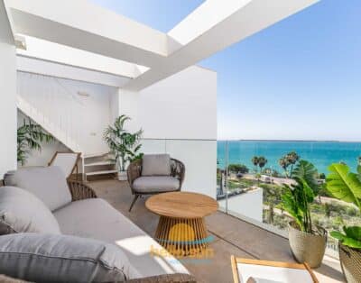 71-Beach front, luxury penthouse in Benalmadena, Malaga!