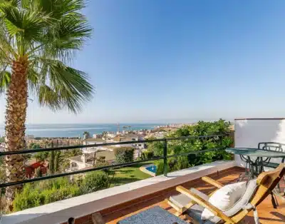 77 – Townhouse with Stunning Views in Torreblanca, Fuengirola!